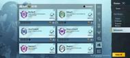 New achievements UI